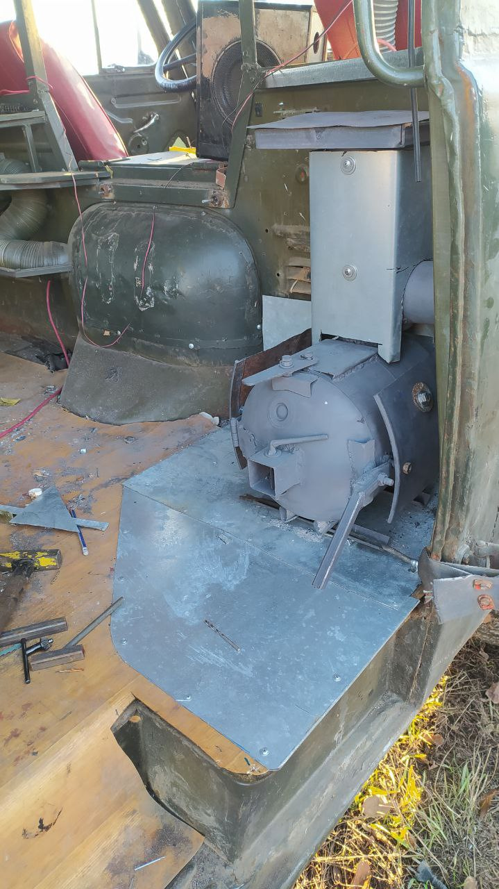 Буржуйка в Буханку — УАЗ 452, 2,4 л, 1979 года | своими руками | DRIVE2