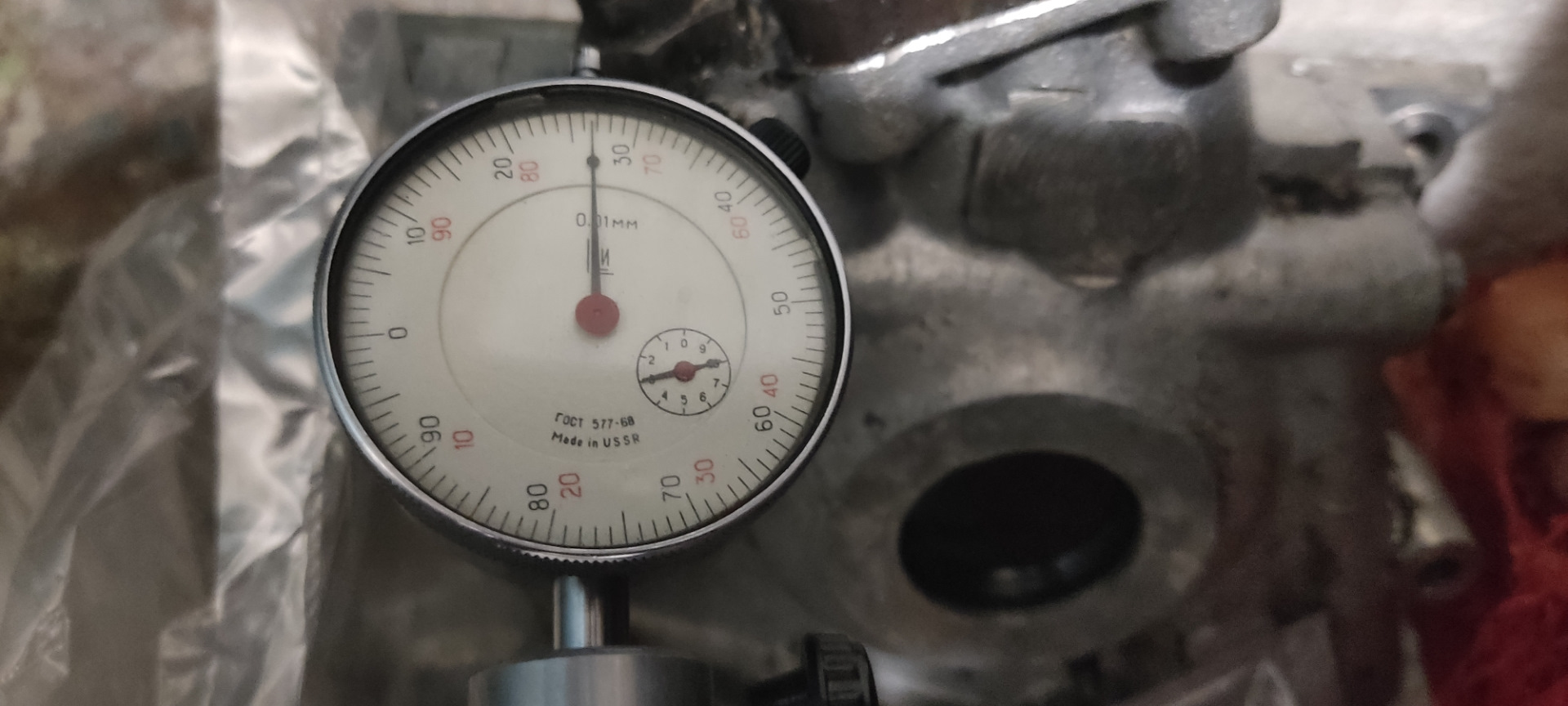 Осевой люфт коленвала. — Москвич 2141, 1,8 л, 1994 года | запчасти | DRIVE2