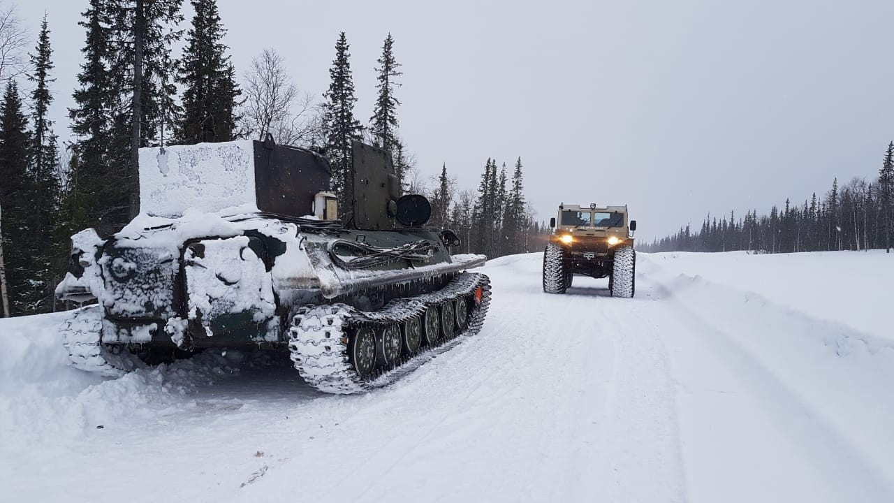 Усинск — Воркута — Лабытнанги — Салехард на вездеходах Зырянин 2 — DRIVE2