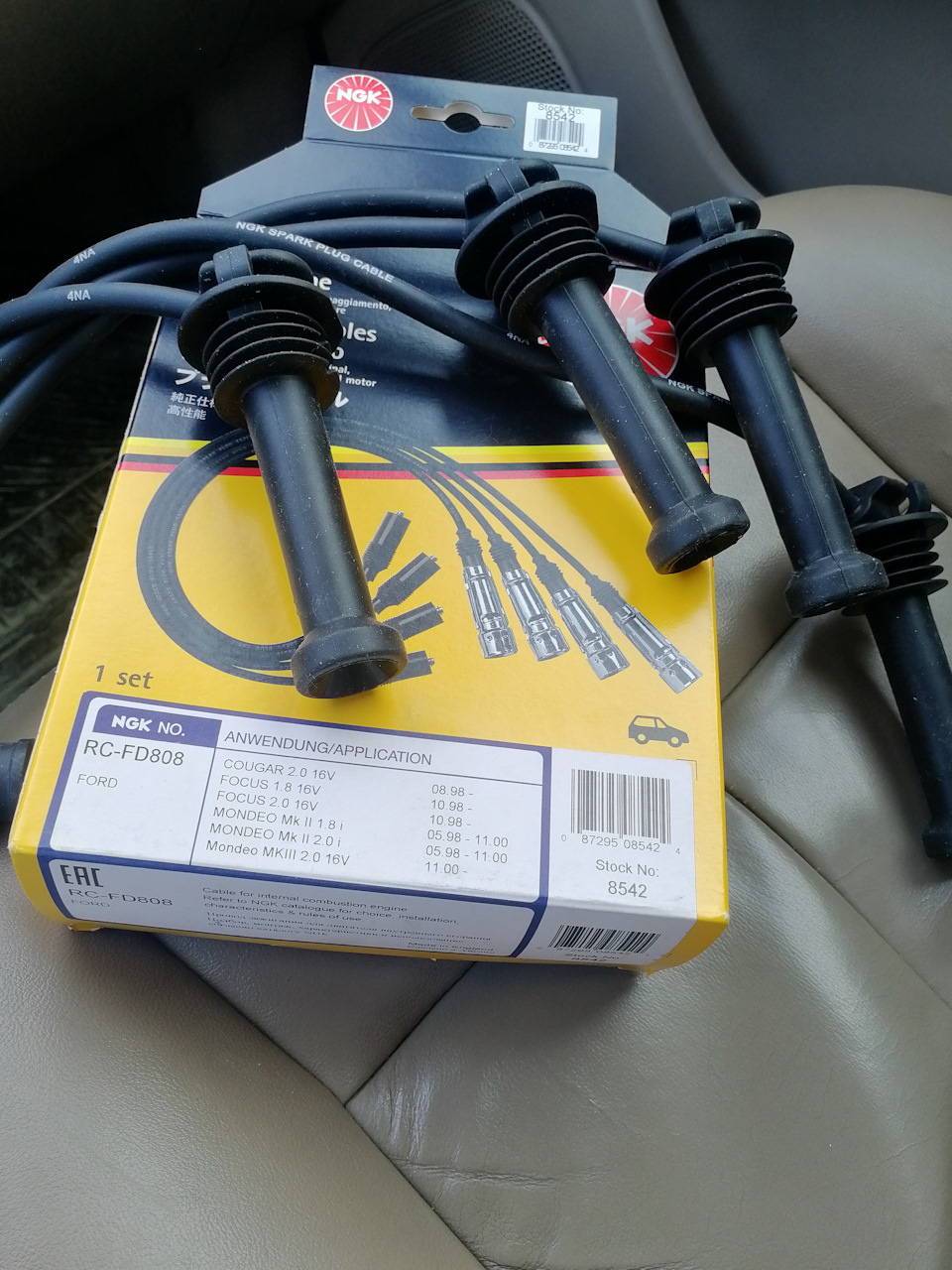 RCFD808 Комплект проводов зажигания 8542 NGK | Запчасти на DRIVE2