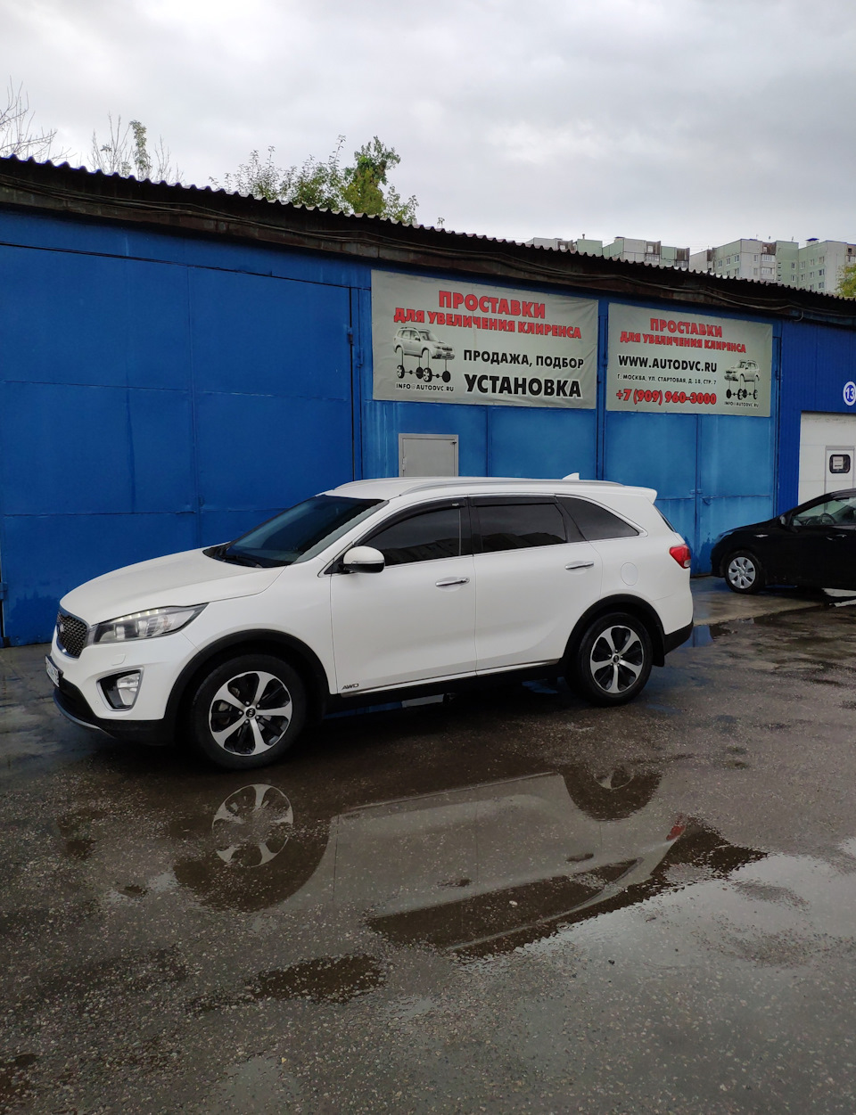 Увеличение клиренса — KIA Sorento (3G), 2,2 л, 2015 года | визит на сервис  | DRIVE2