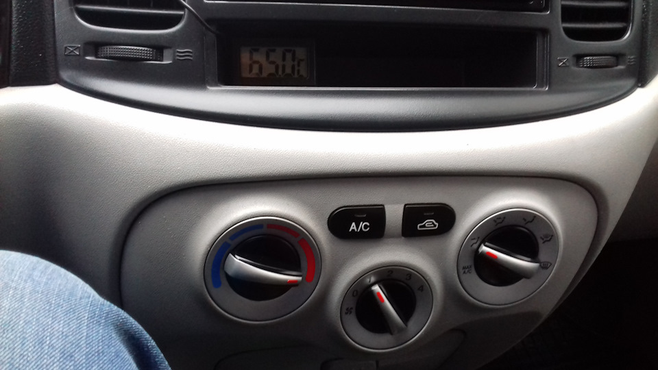Насущная тема дня или работа печки… — Hyundai Accent (3G), 1,4 л, 2008 ...