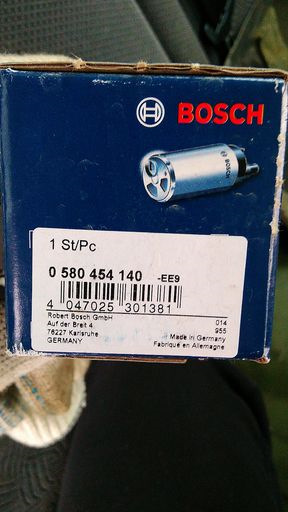0580454140 ЭЛЕКТРИЧЕСКИЙ ТОПЛИВНЫЙ НАСОС BOSCH | Запчасти на DRIVE2