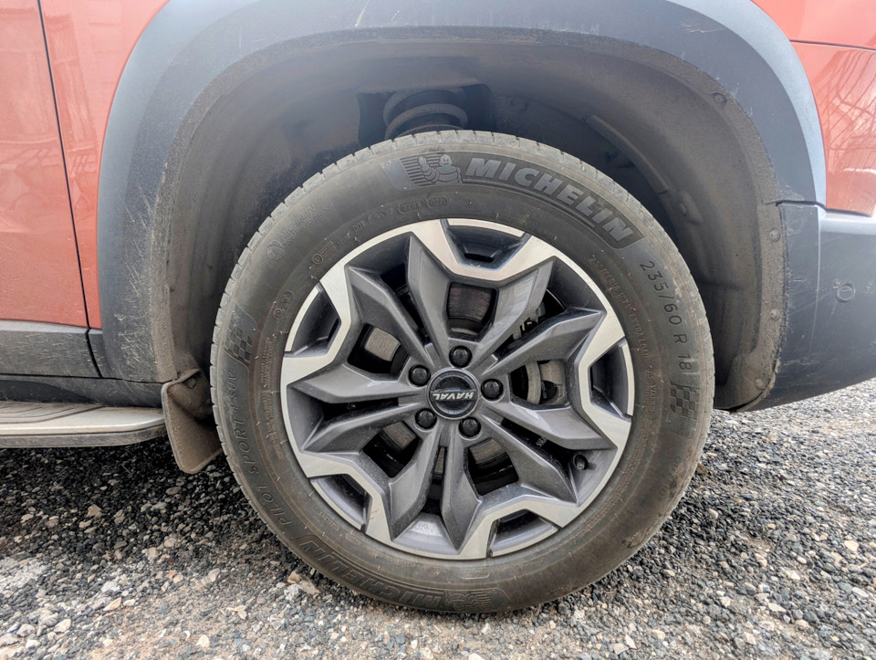 Грязнющие арки и резина Haval Dargo — Haval Dargo