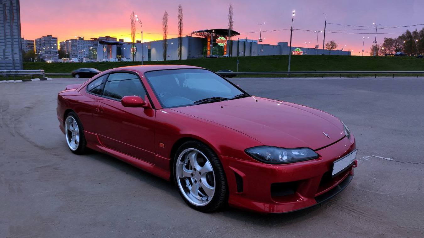 Nissan Silvia (S15) 2.0 бензиновый 1999 | Красная на DRIVE2