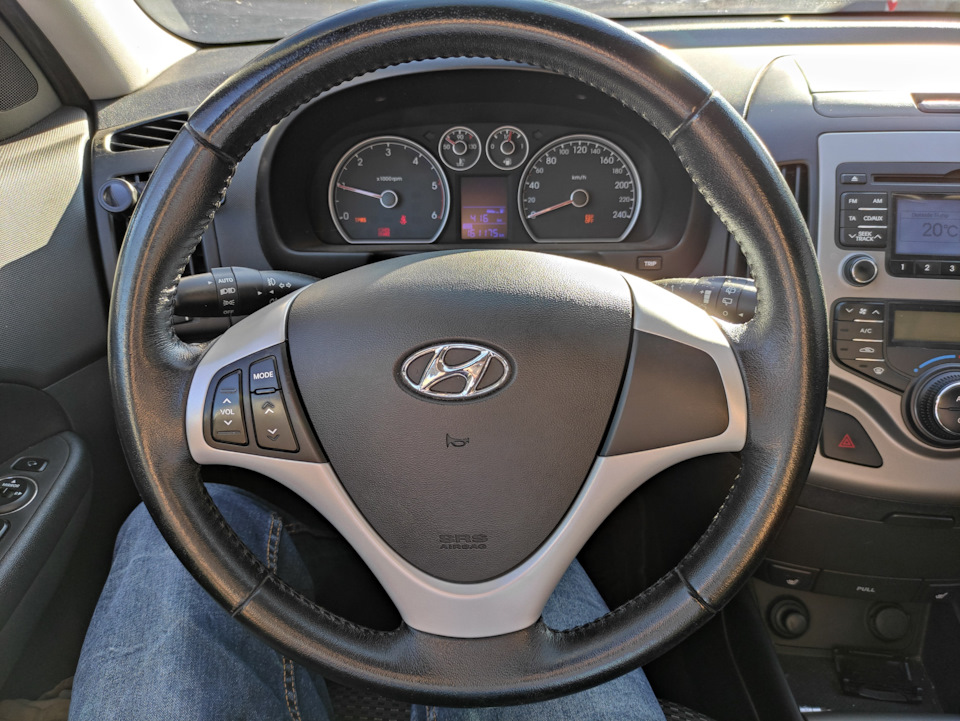 Как снять руль i30