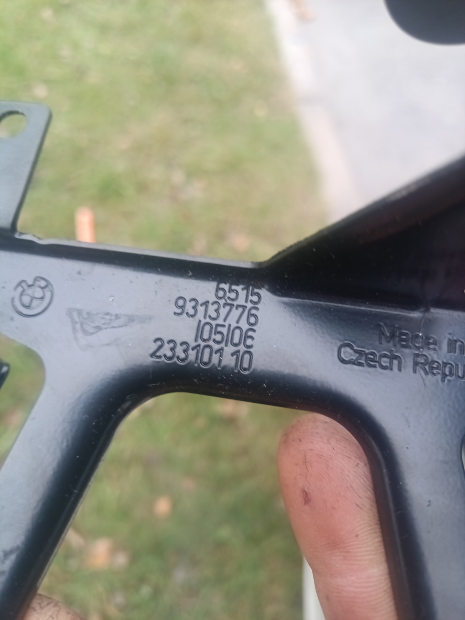 Фото в бортжурнале BMW 1 series (F20). Запчасти на фото: 9313776, 23310110