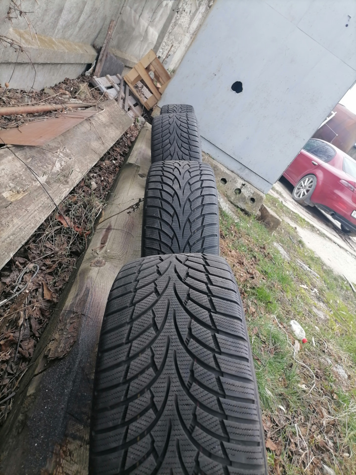 Шины зимние нешипованные Nankang 235/40 R19, литые диски Alfa romeo 19 ...