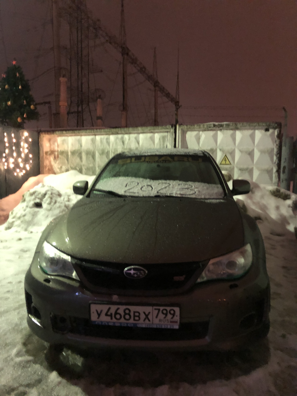 Всех с новым годом 2023 пусть принесет все только новое — Subaru Impreza  (GE, GH), 2 л, 2007 года | встреча | DRIVE2