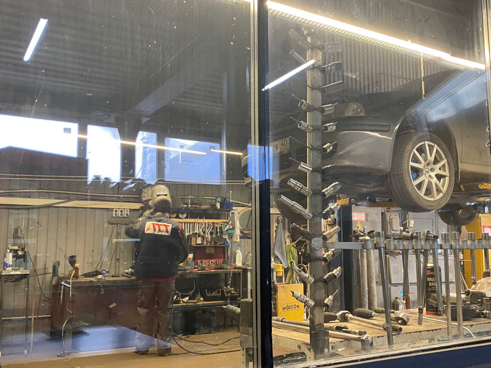 Замена гофры в АТТ Дмитровка — Skoda Octavia Mk1, 1,8 л., 2010 года ...