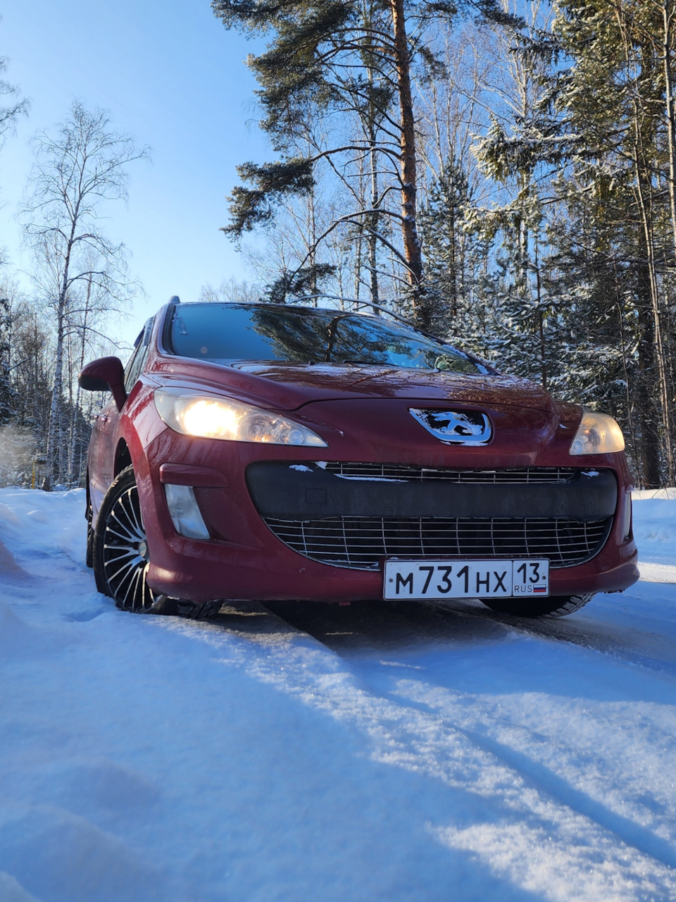 Хорошая погода — Peugeot 308 SW (1G), 1,6 л, 2008 года | фотография | DRIVE2