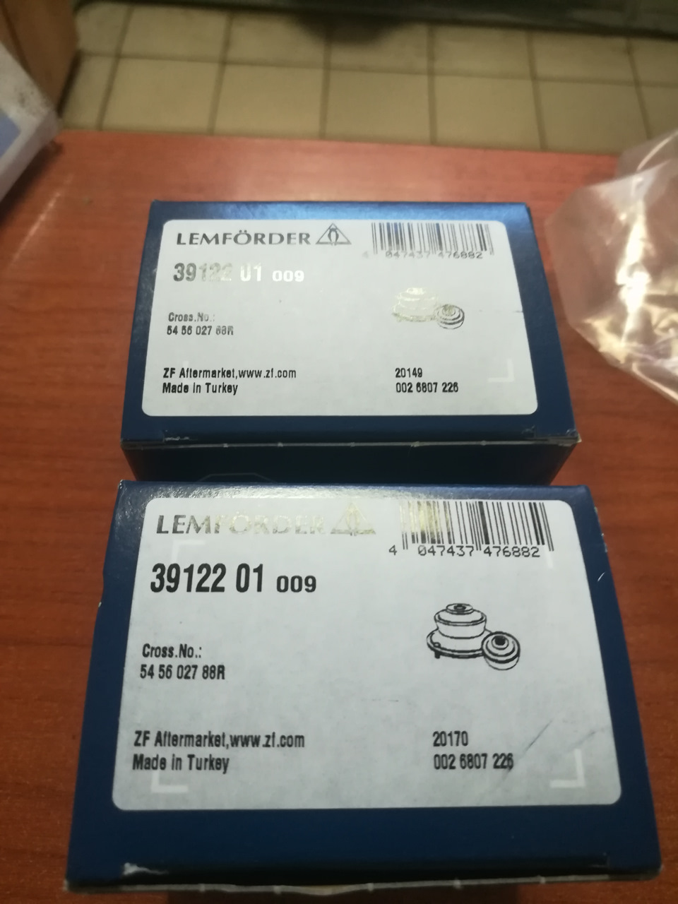 3912201 Подвеска, рычаг независимой подвески колеса LEMFORDER ...