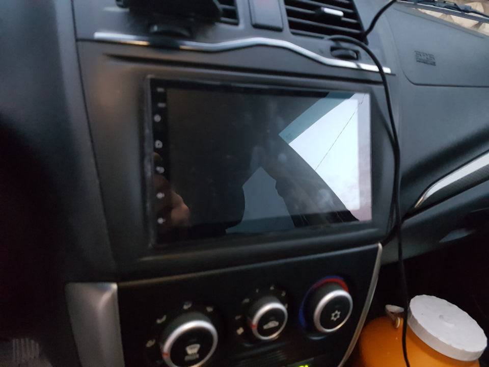 рамка переходная и ходовые огни — Lada Гранта (2G) FL, 1,6 л, 2018 года ...