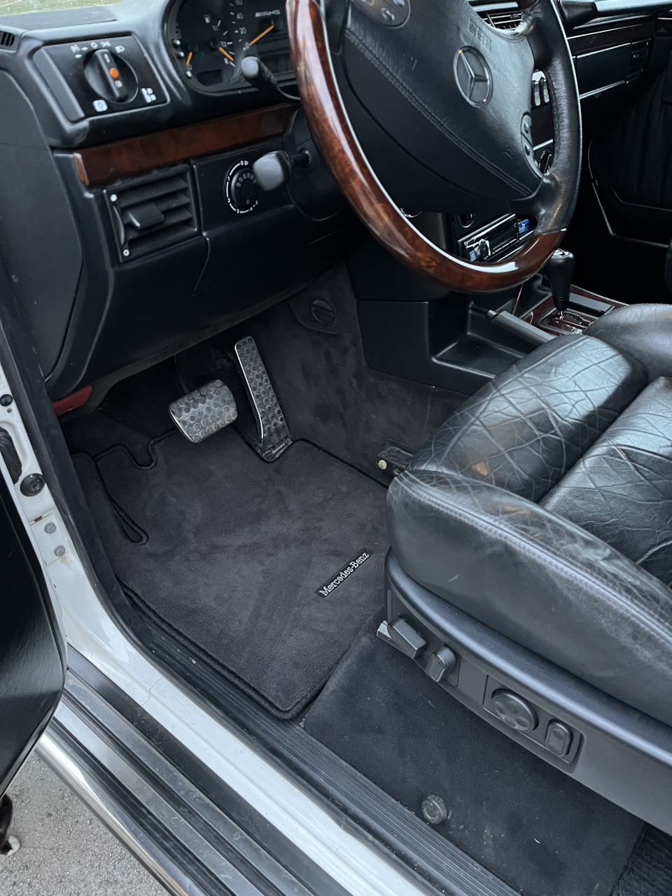 Велюровые Ковры дорест). — Mercedes-Benz G-Class (W463 1G), 3 л, 1998 ...