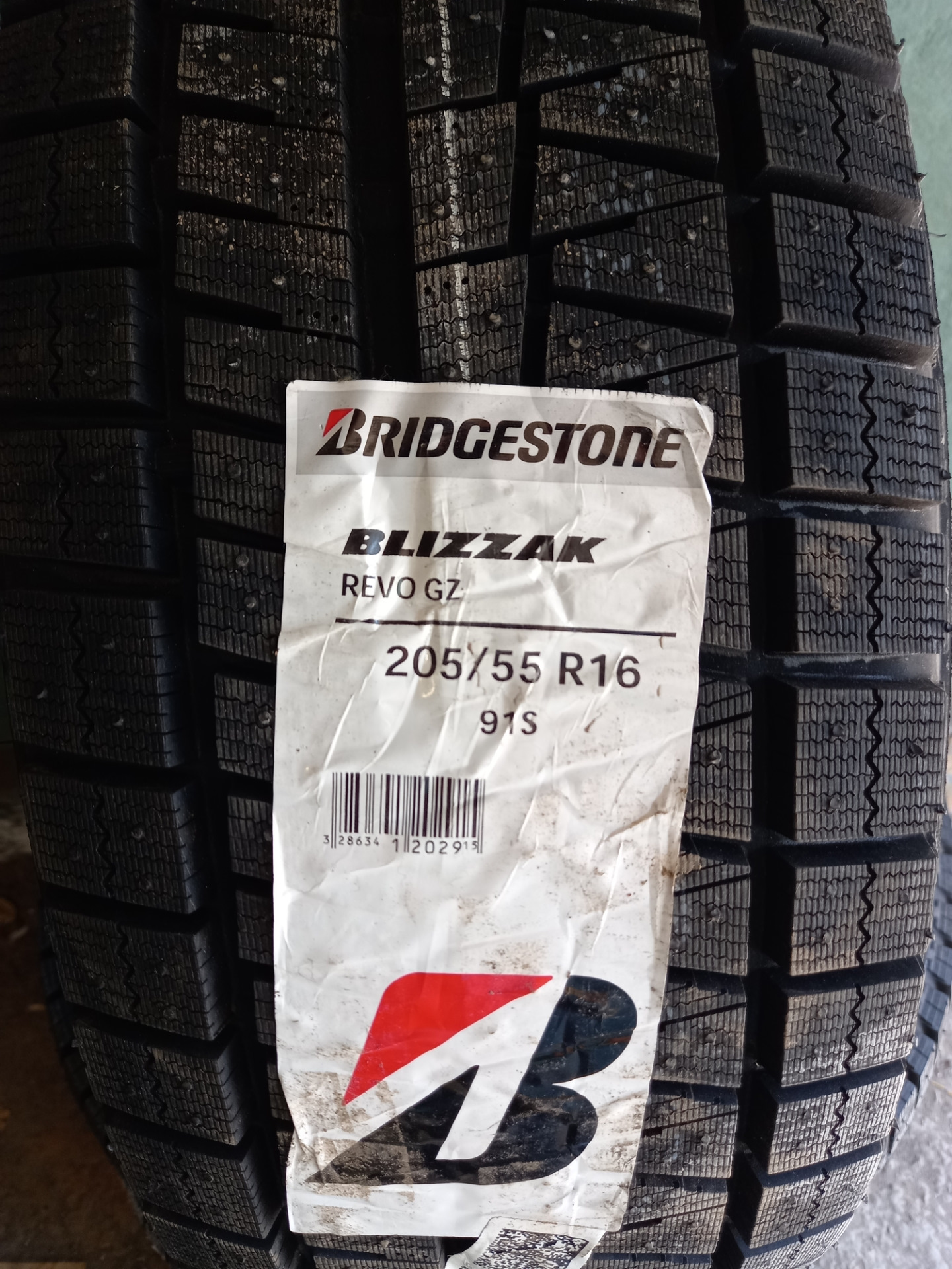 Липучка на зиму R16 BRIDGESTONE — Toyota Caldina (210), 2 л, 1998 года ...