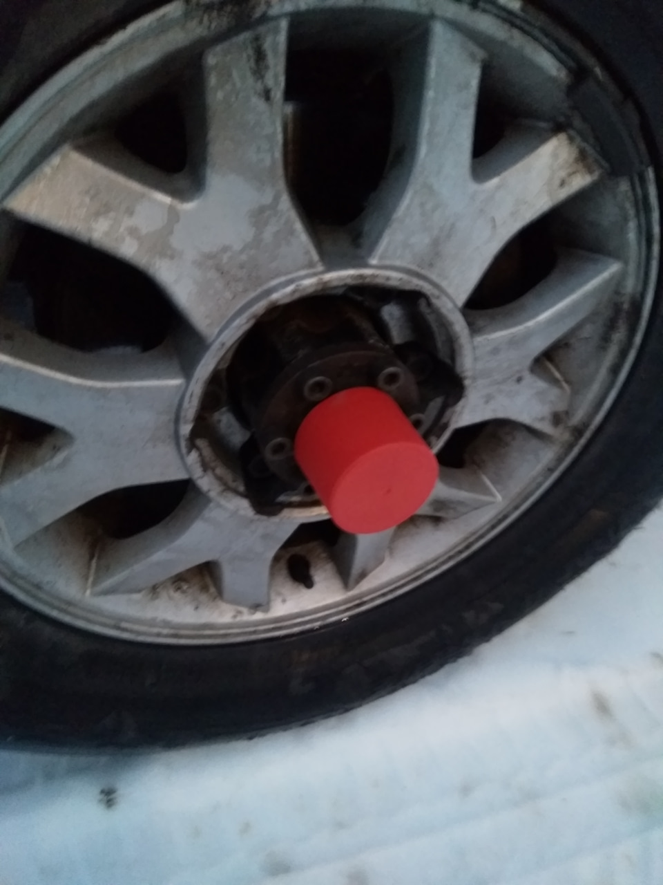 Крышки хабов — SsangYong Rexton (1G), 2,3 л, 2006 года | своими руками ...