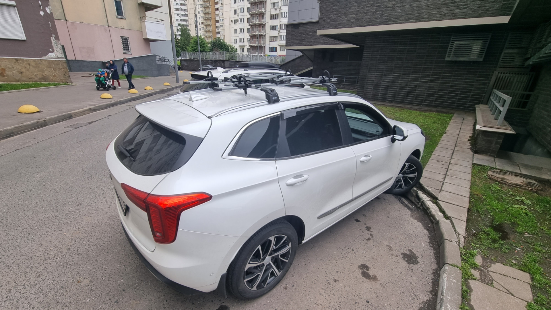 Багажник на крышу. — Haval Jolion, 1,5 л., 2021 года | аксессуары | DRIVE2