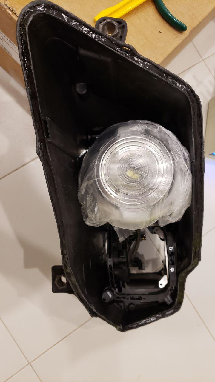 замена отражателей в адаптивных би-ксеноновых фарах (Часть 2 ...