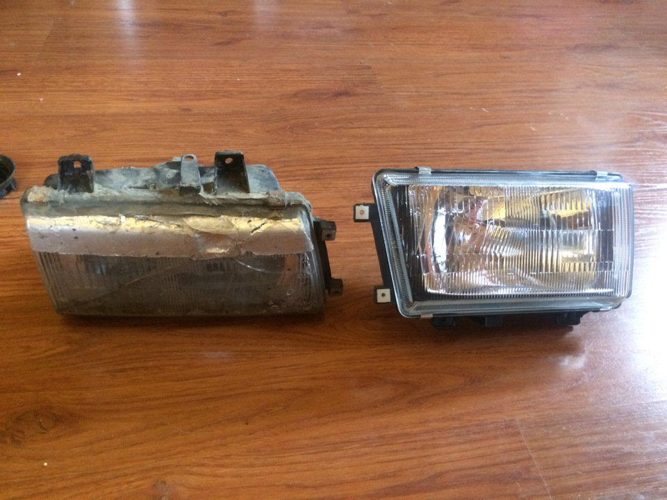 Переделка зеркал и фары. — Daewoo Damas, 0,8 л, 1998 года | своими ...