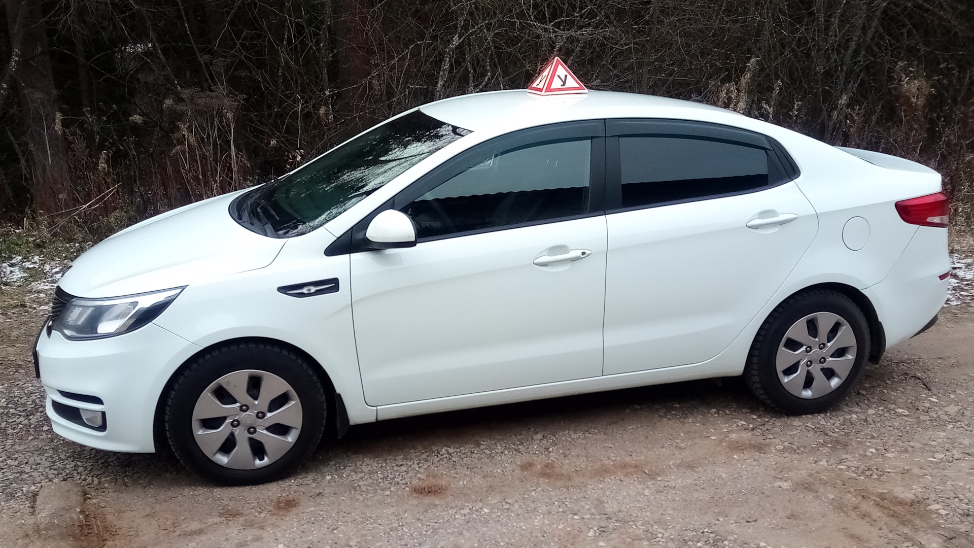 KIA Rio (3G) 1.6 бензиновый 2015 | Учебная на DRIVE2