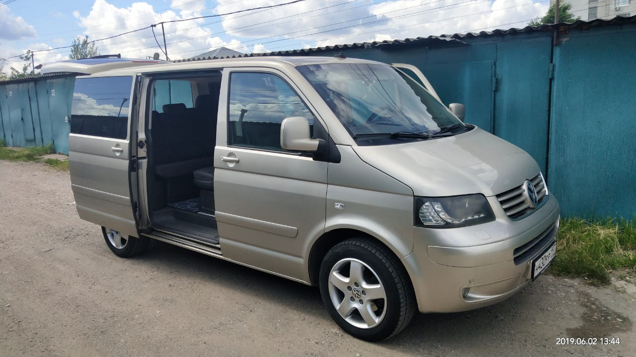 Volkswagen Multivan (T5) 2.5 дизельный 2007 | на DRIVE2