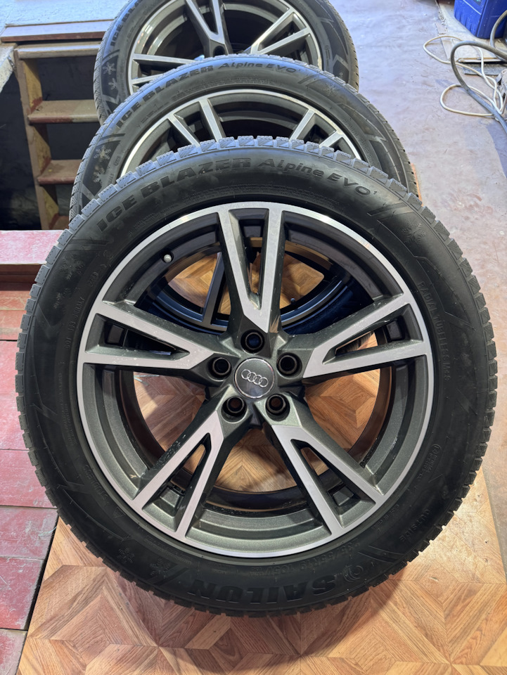 Шины зимние нешипованные Sailun 235/55 R19, литые диски Ronal 8Jx19 ...