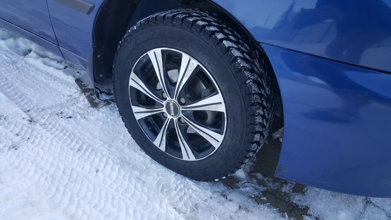 Новая резина Cordiant Winter Drive 2 185/60 R14 86T — ЗАЗ Chance, 1,5 л,  2010 года | шины | DRIVE2