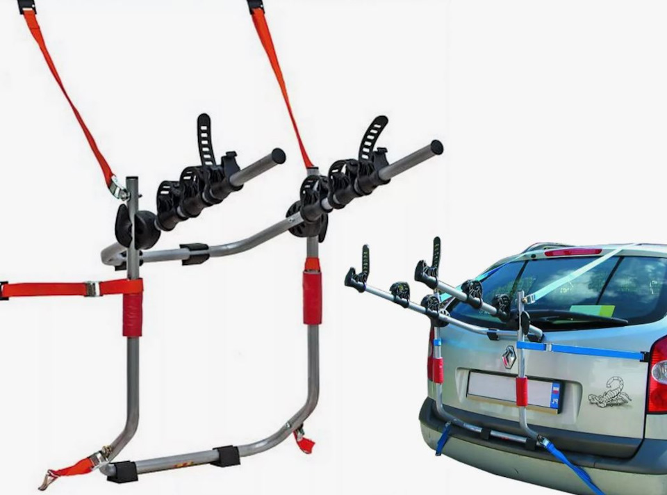 Велобагажник на заднюю дверь Amos Weekend plus — Citroen C-Crosser, 2,4 ...