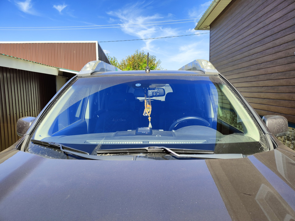 Общий вид, аккуратные, не торчат, мне нравится — Nissan X-Trail II (t31)