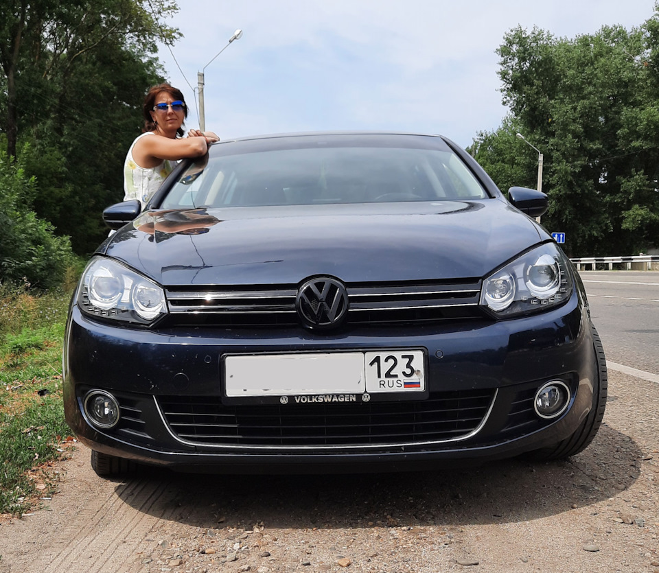 Фары под линзы… — Volkswagen Golf Mk6, 1,4 л., 2011 года | тюнинг | DRIVE2