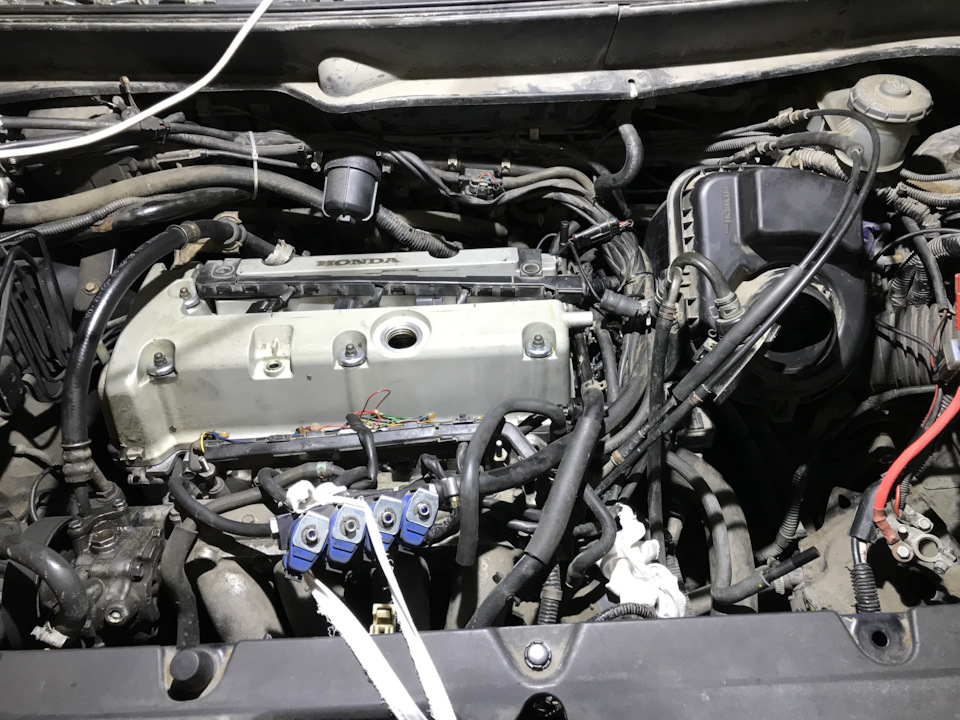 Регулировка клапанов на хонда k24a4 — Honda Element, 2,4 л, 2004 года ...