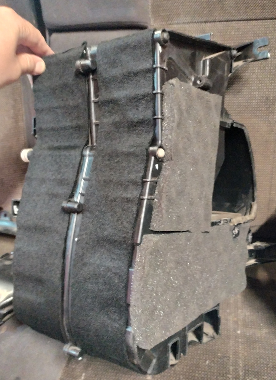 Корпусу печки тоже досталось немного материала — Daewoo Matiz (M100/M150)