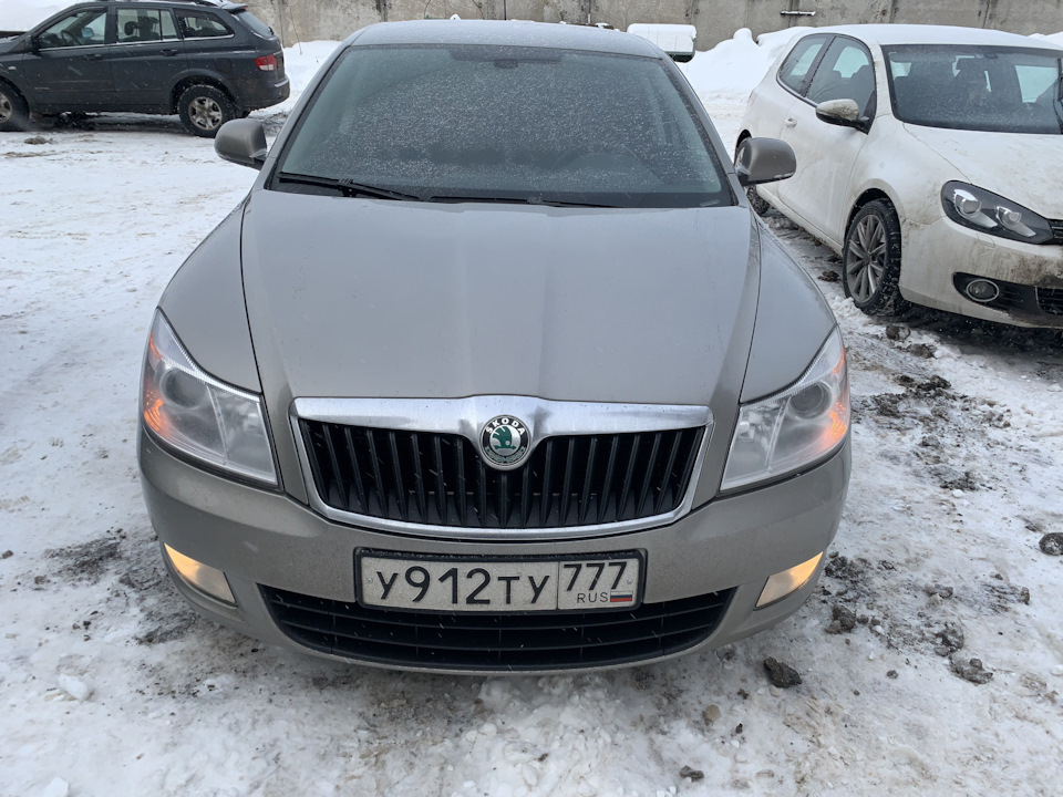 Поворотники в полнакала как ДХО — Skoda Octavia A5 Mk2, 1,8 л, 2012 ...