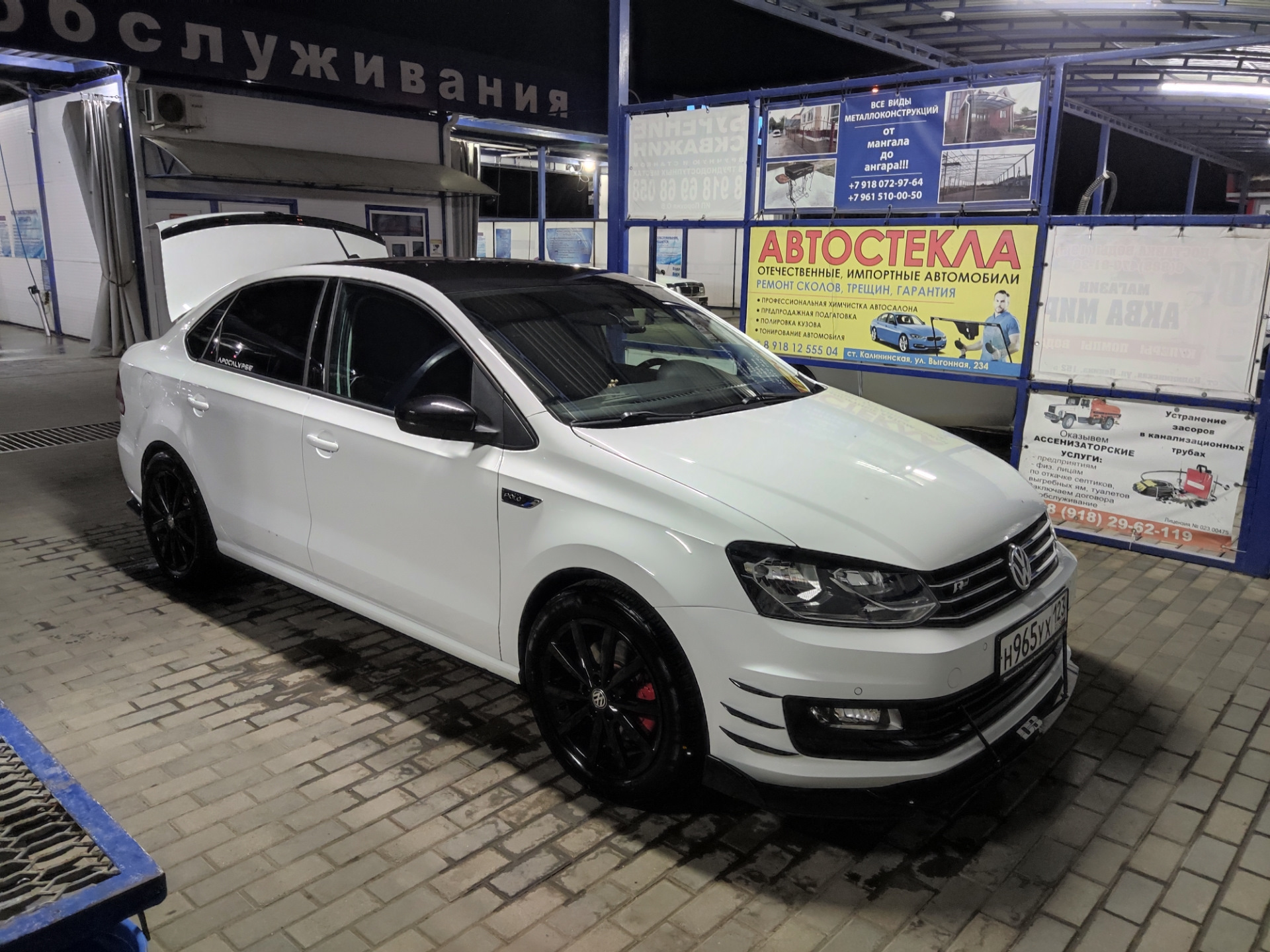 Проставки bbcustoms зад 25 перед 20 мм — Volkswagen Polo Sedan, 1,4 л, 2019  года | аксессуары | DRIVE2