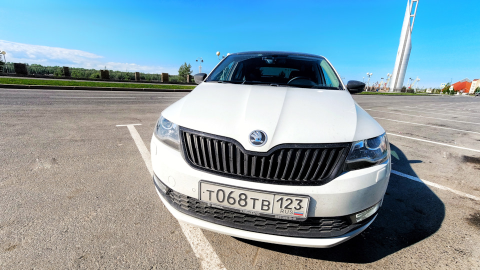 Ты меня делай а я буду продолжать стучать — Skoda Rapid (1G), 1,6 л ...