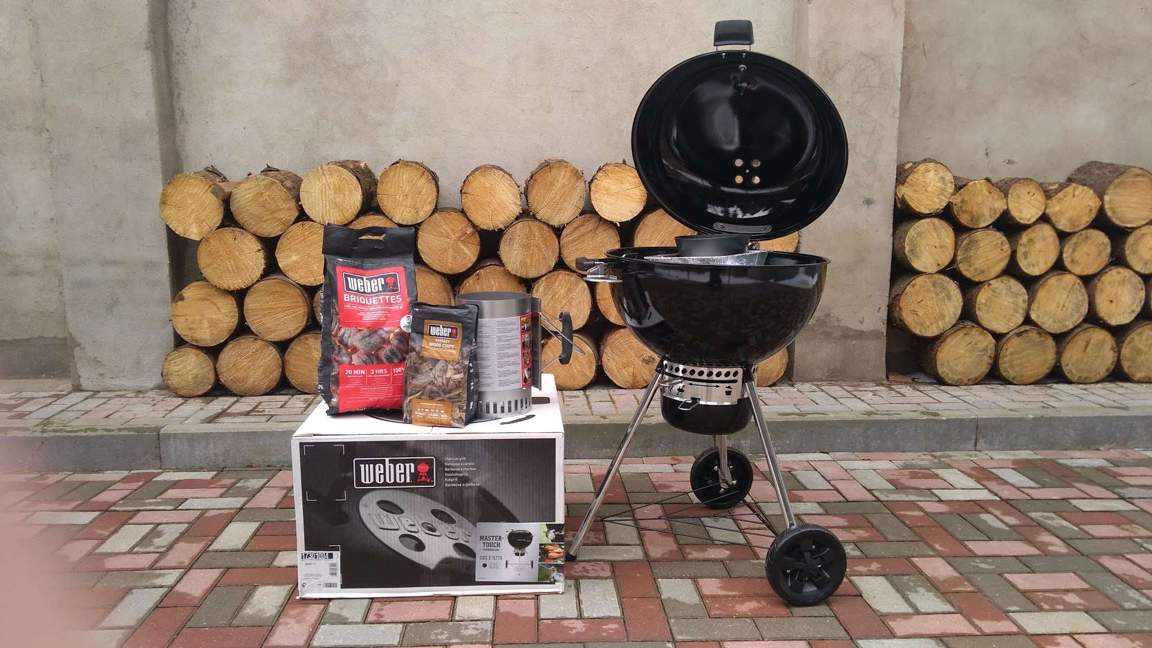 Угольный гриль WEBER Master-Touch Premium e-5770 gbs — DRIVE2