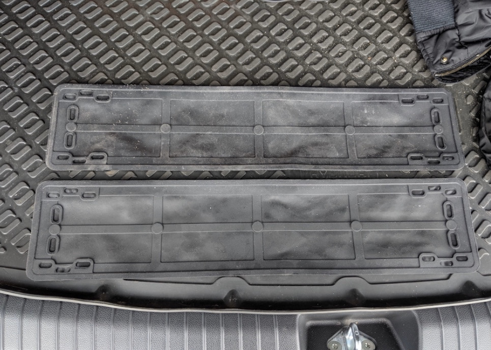 Тонкие силиконовые рамки — Volkswagen Golf Mk7, 1,2 л, 2013 года ...