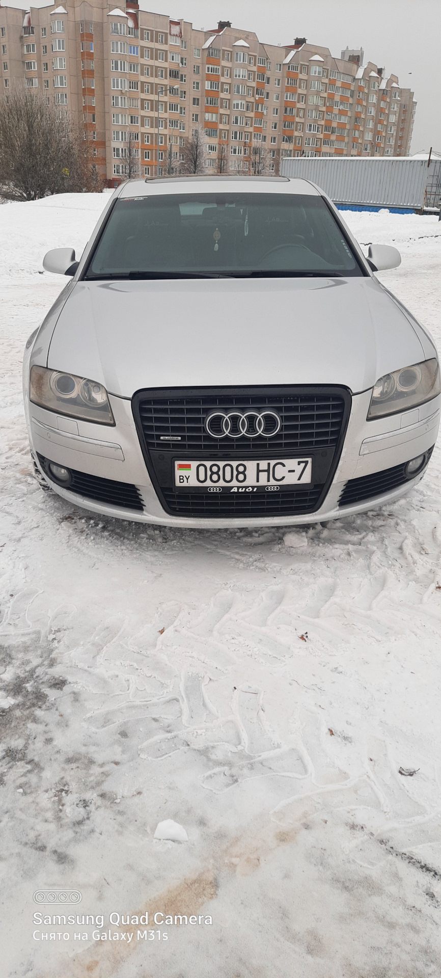 Пост печали — Audi A8 (D3), 3 л, 2007 года | продажа машины | DRIVE2