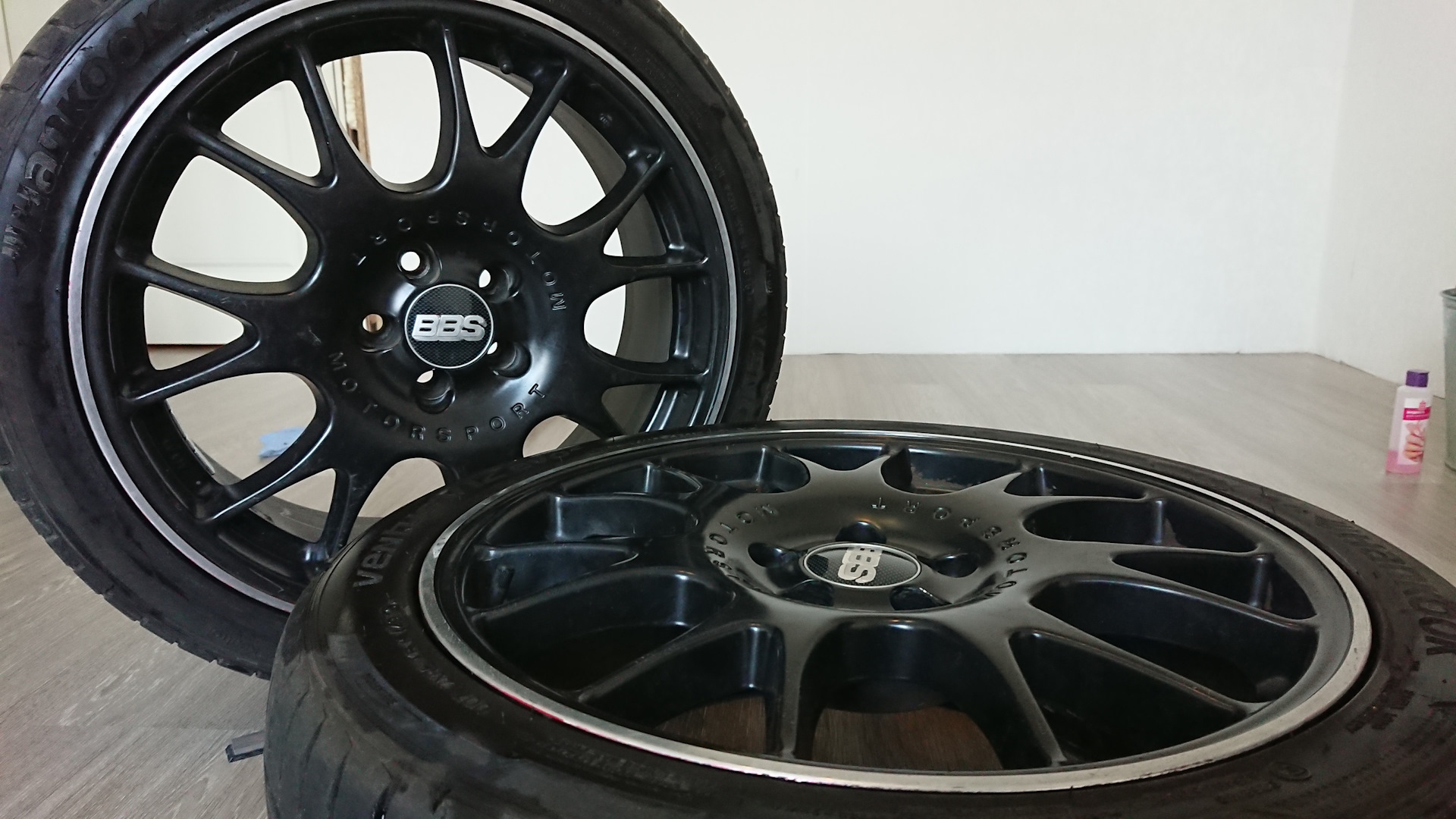 BBS CH-R r18 5x100 + Hankook 235/40 — Volkswagen Golf Mk2, 2,9 л, 1987 ...