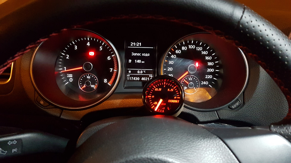Поправки по датчику турбины — Volkswagen Golf Mk6, 1,4 л, 2011 года ...