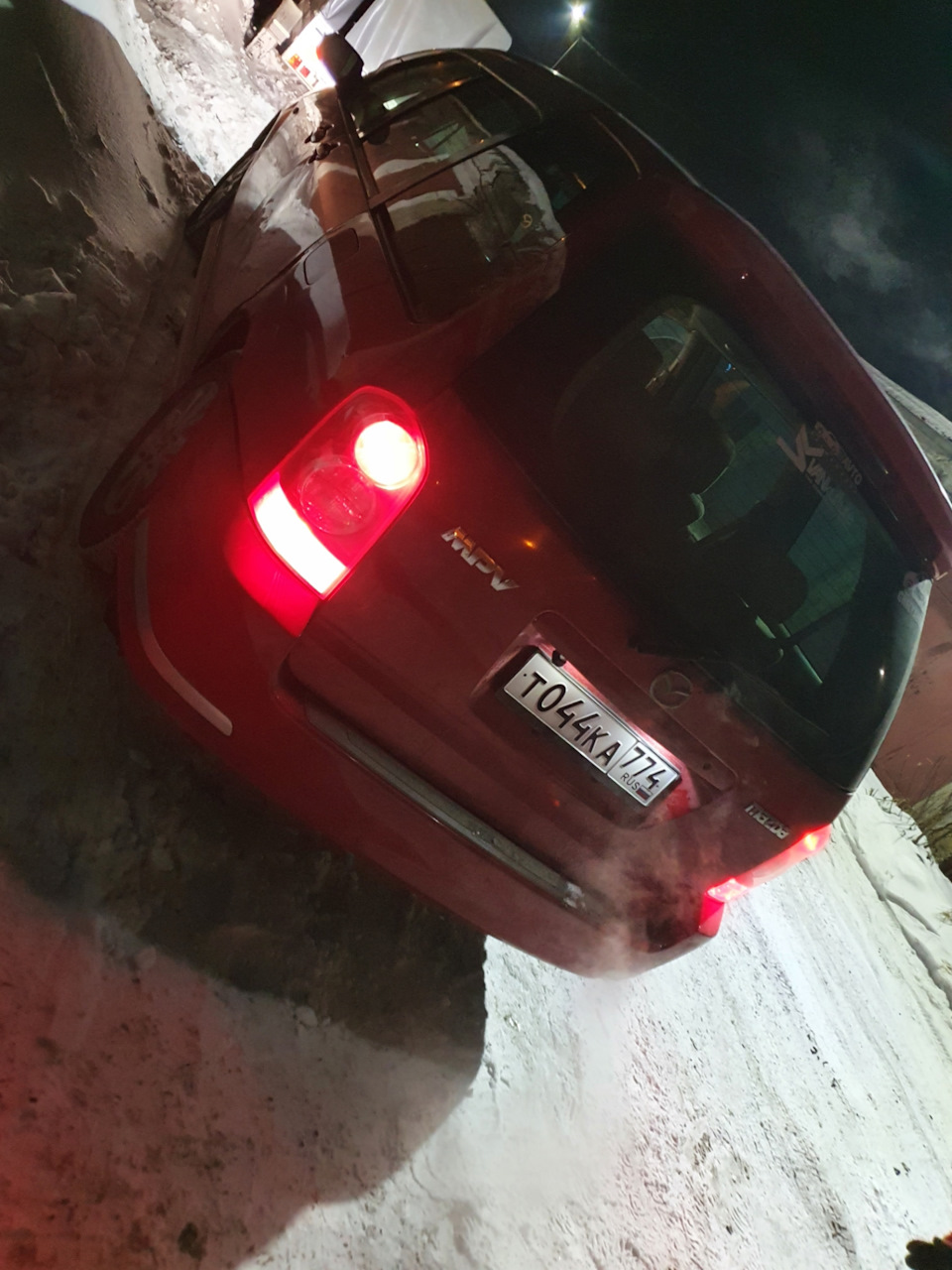 Замена номеров — Mazda MPV II, 3 л, 2002 года | просто так | DRIVE2