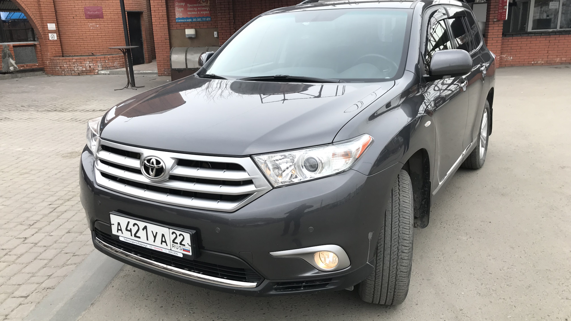 Toyota Highlander (XU40) 3.5 бензиновый 2012 | на DRIVE2