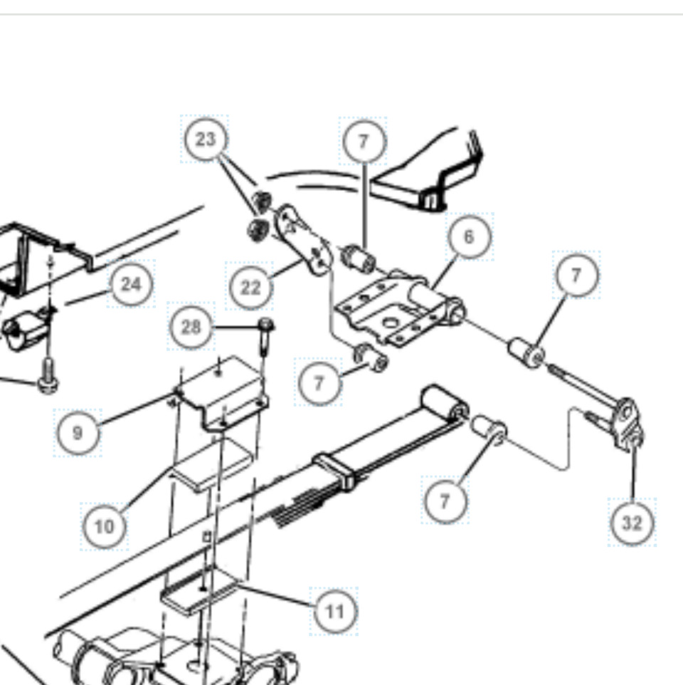Сайлентблоки рессор — Dodge Caravan IV, 2,4 л, 2002 года | своими ...