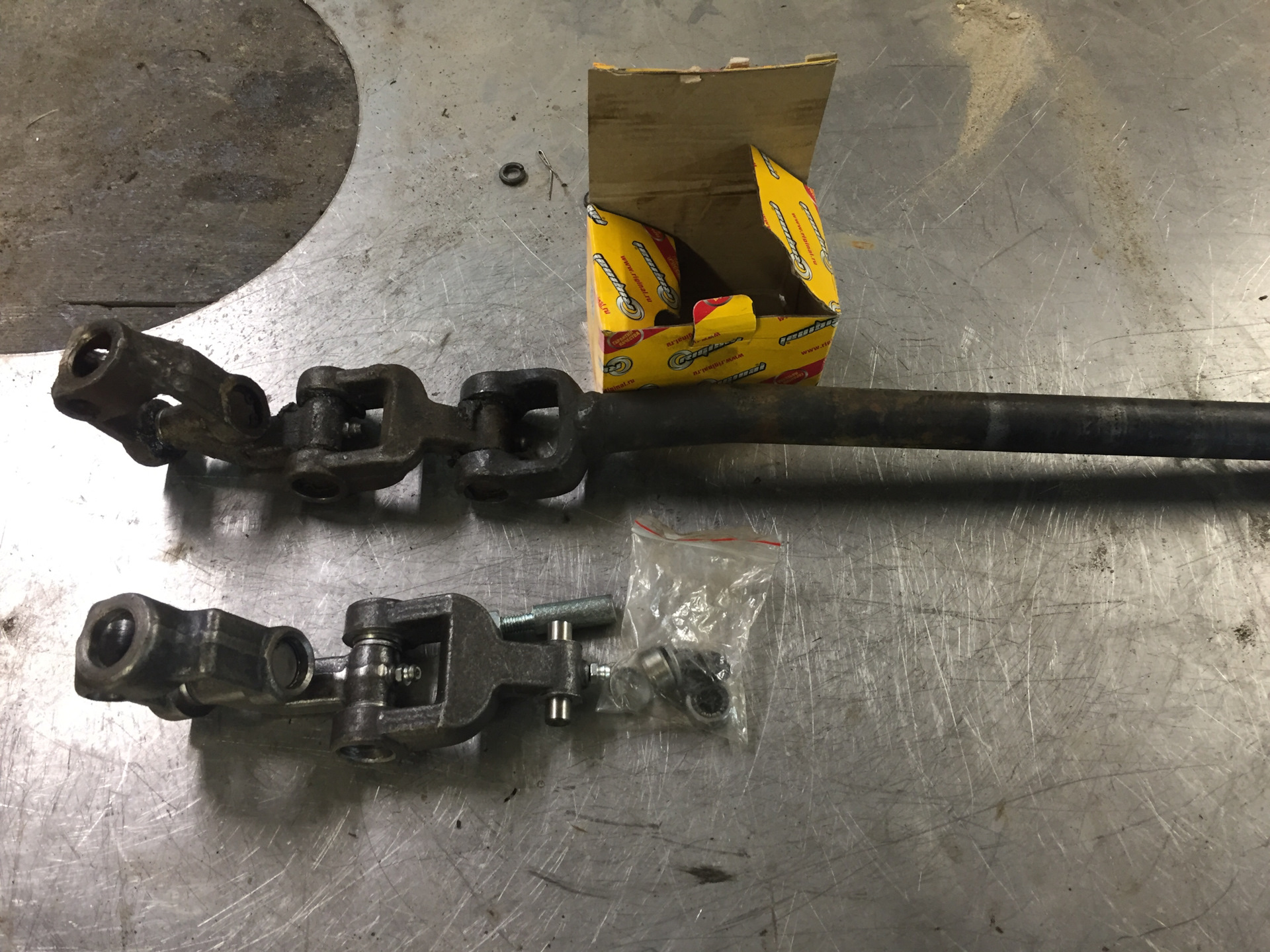 Карданный вал — ГАЗ Соболь, 2,5 л, 2004 года | своими руками | DRIVE2