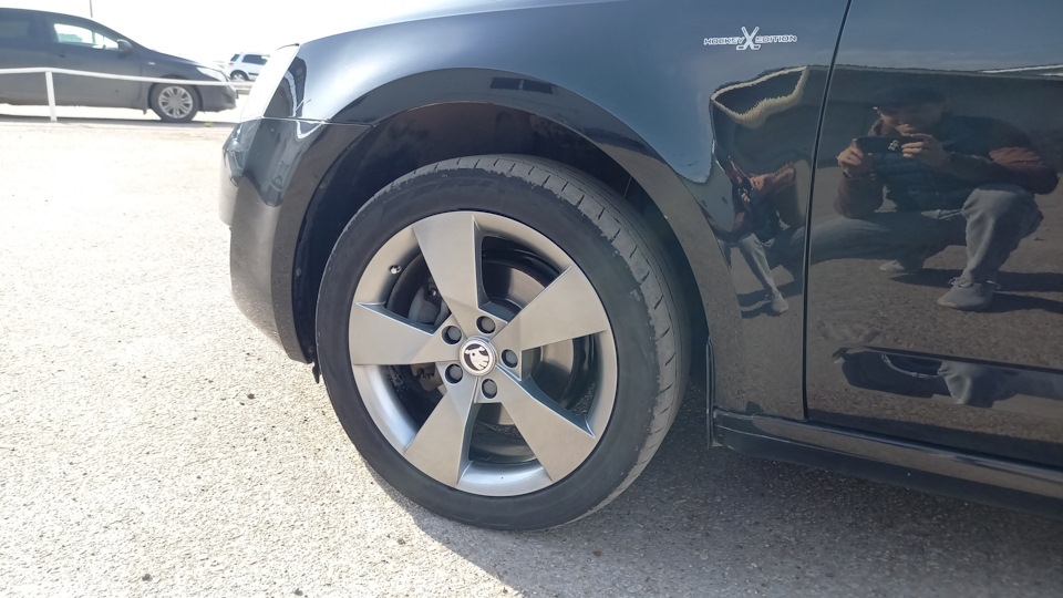 алюмохром на черном… — Skoda Octavia A7 Mk3
