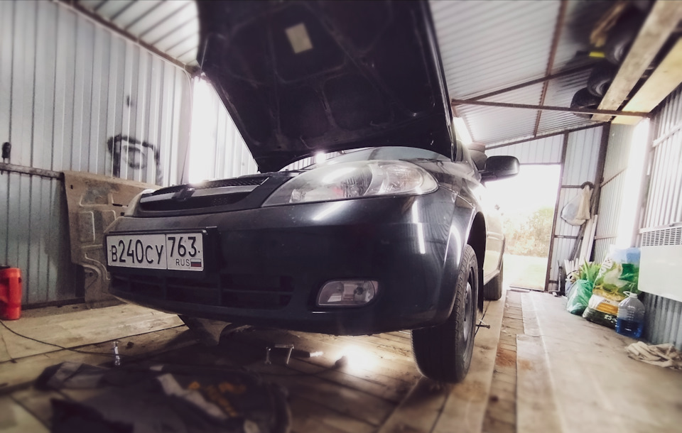 Рывки лачетти: Замена задней опоры двигателя! — Chevrolet Lacetti 5D, 1 ...