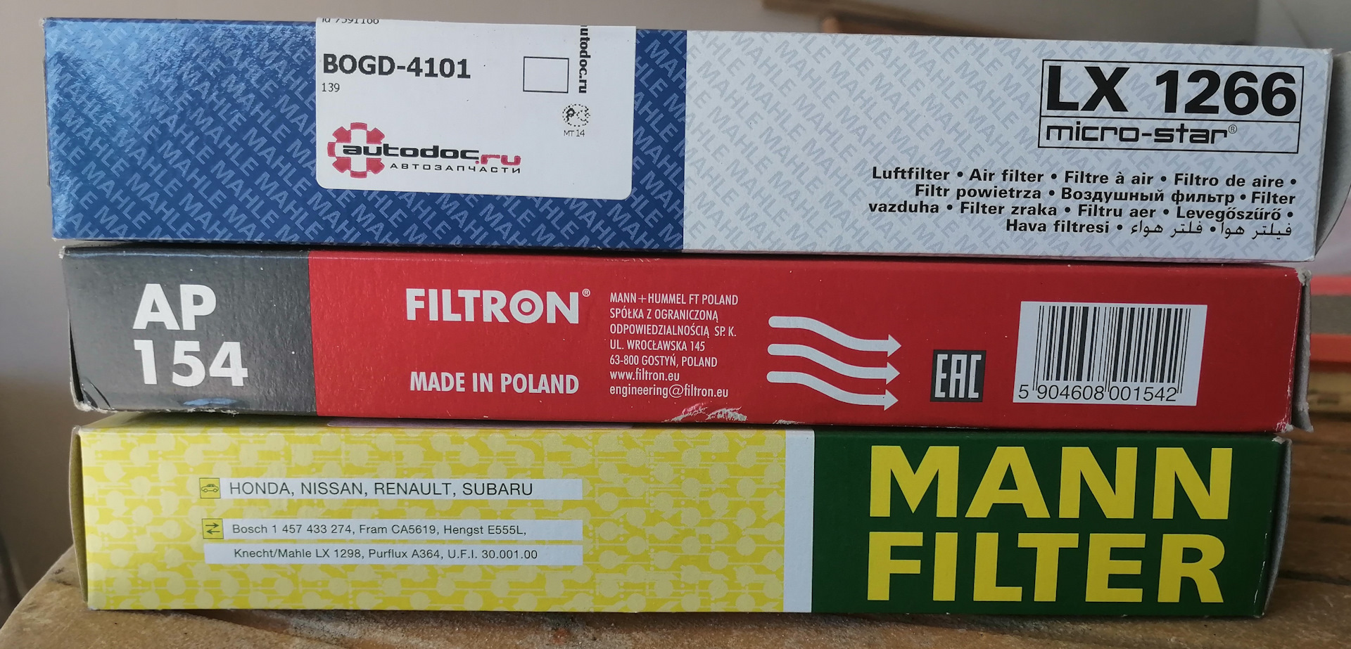 Mahle Lx1266 Фильтр Воздушный Купить В Красноярске