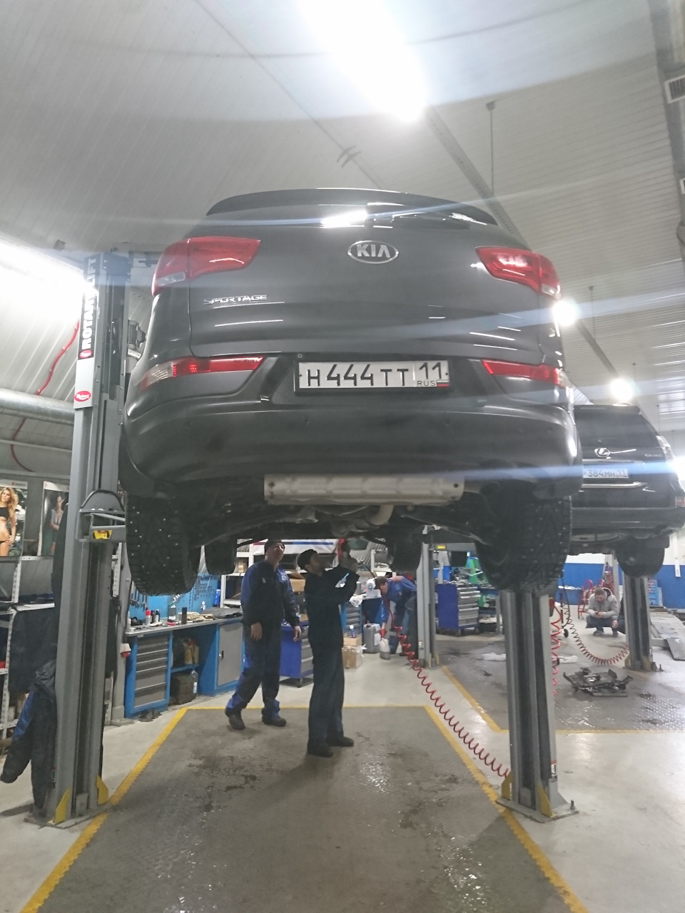 Моргает датчик масла 2 — KIA Sportage (3G), 2 л, 2014 года | обкатка ...