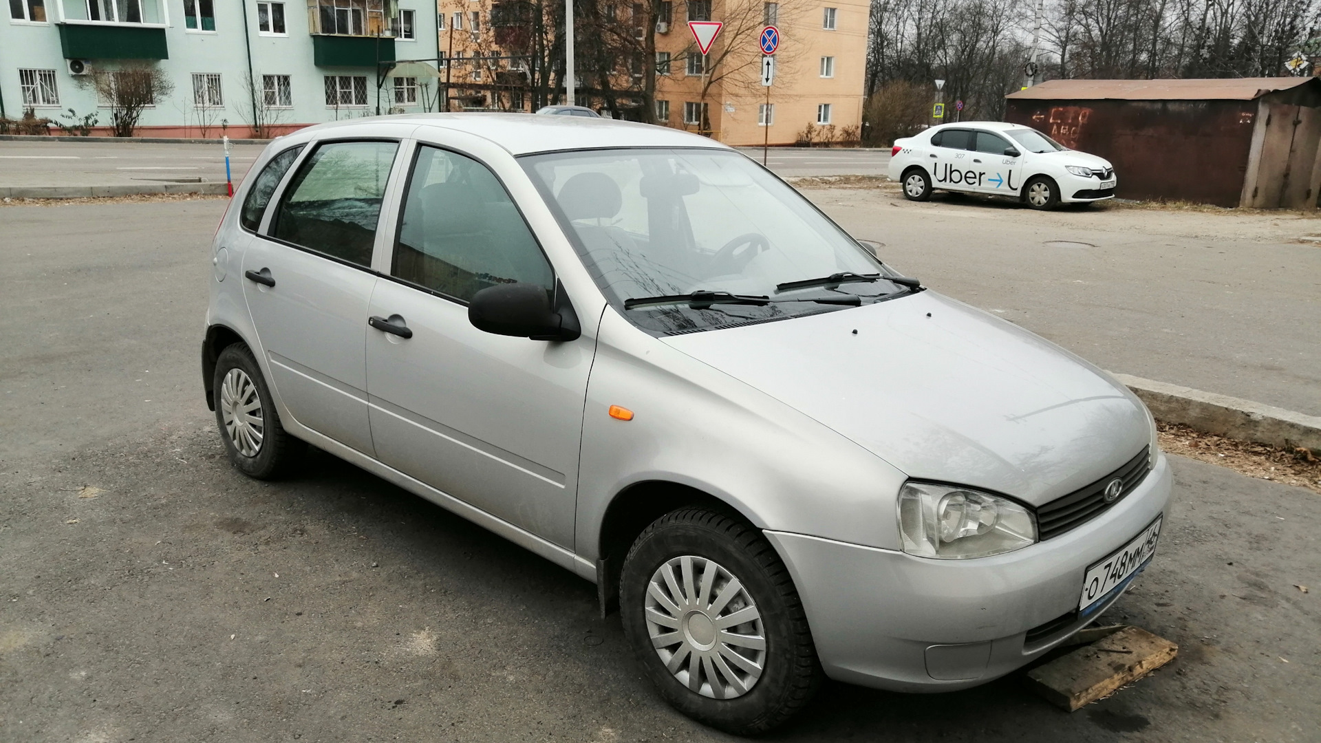 Lada Калина хэтчбек 1.6 бензиновый 2007 | Серебрянка на DRIVE2