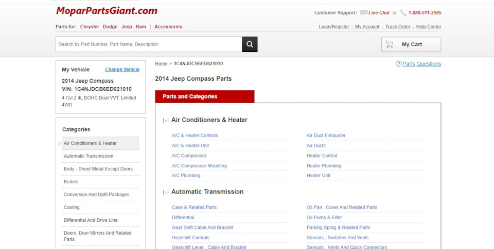 moparpartsgiant — Jeep Compass (1G)